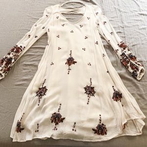 Free People Embroidered Dress